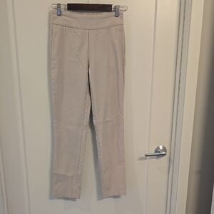 Tribal Women's Light Beige Straight Leg Pants